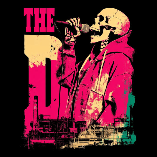 The D Rapper Tee Design Black
