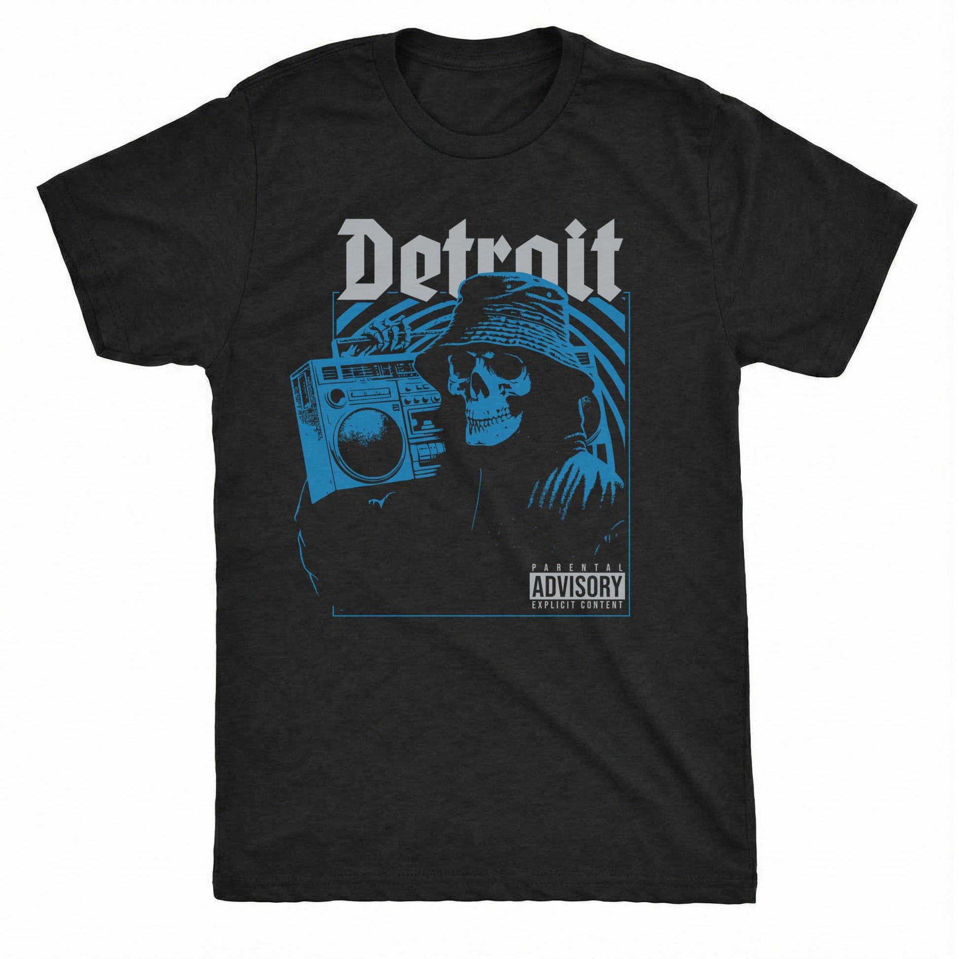 Detroit Explicit Tee Design Black