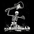 KC Smash Tee Design Black