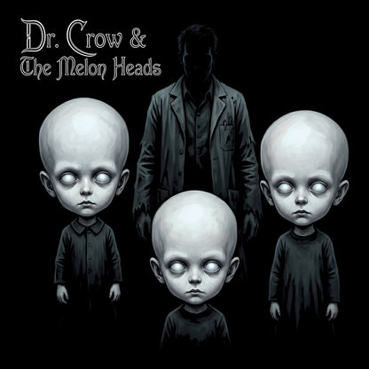 Melon Heads Tee Design Black