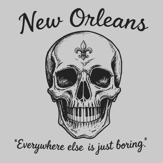 Boring Tee Design Sport Grey