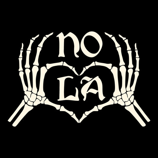 Nola Hands Tee Design Black