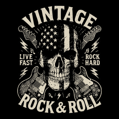 Live Fast Tee Design Black
