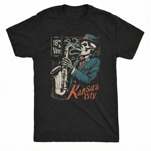 18th & Vine T-Shirt | Comfort Colors® 1717 Black