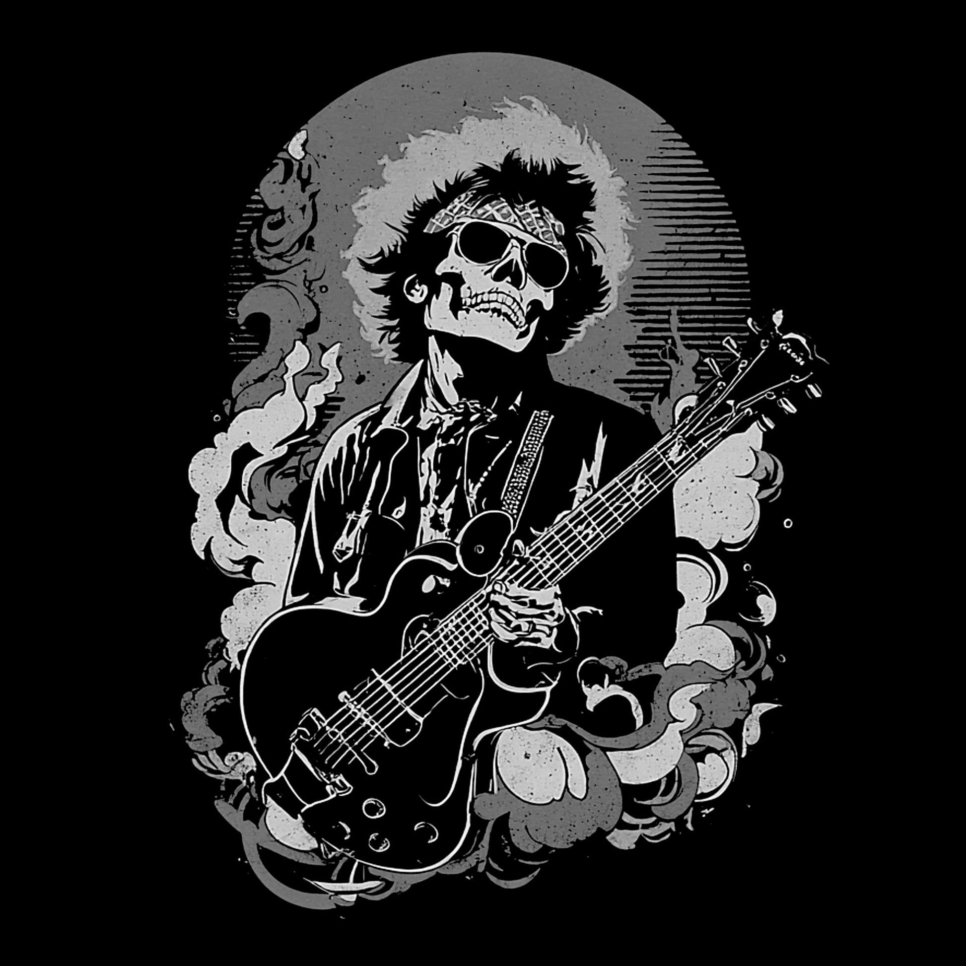 Rock Tribute Tee Design Black