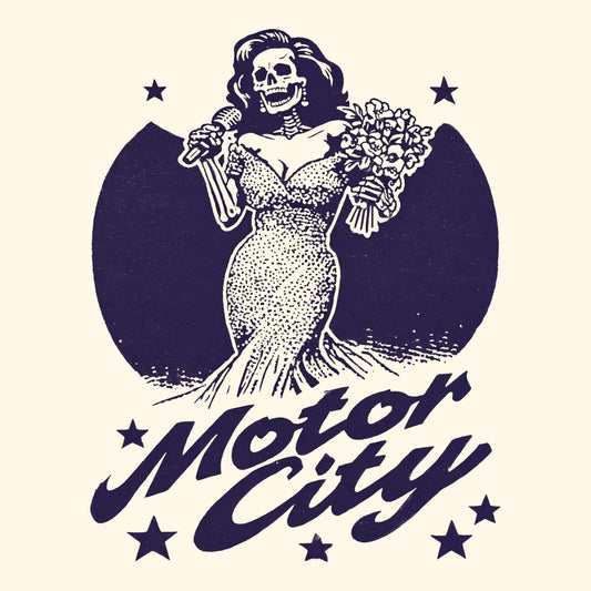 MC Crooner Tee Design Ivory