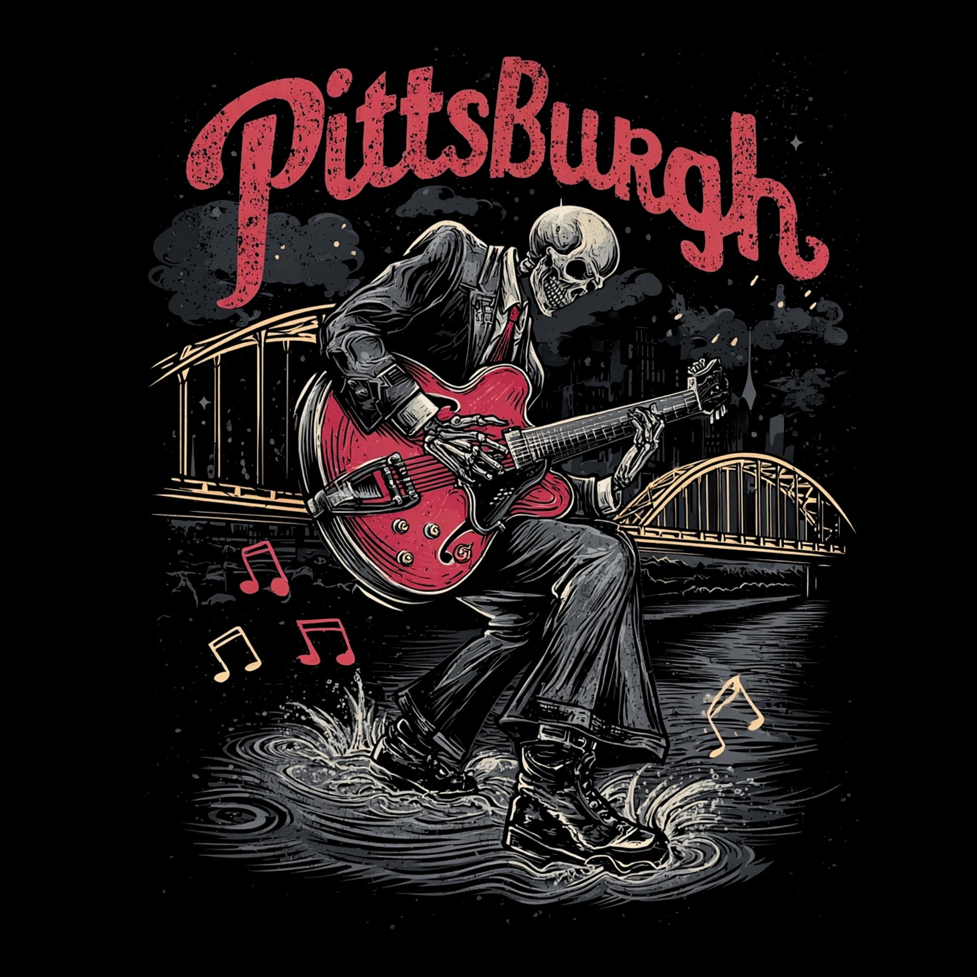 Fort Pitt Tee Design Black