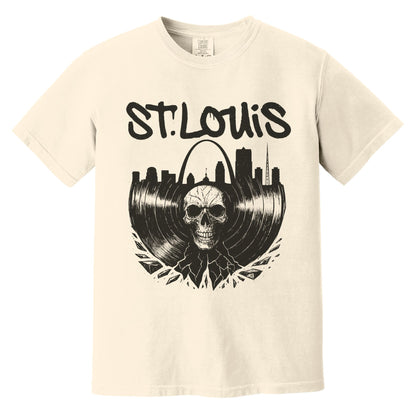 St. Louis Vinyl T-Shirt | Comfort Colors® 1717 Ivory