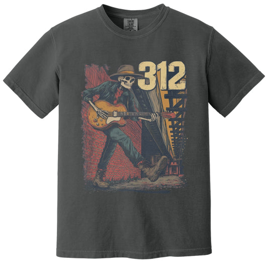 312 Busker T-Shirt | Comfort Colors® 1717 Graphite