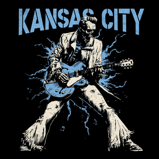 Kansas City Solo Tee Design Black