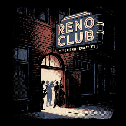 Reno Club Tee Design Black