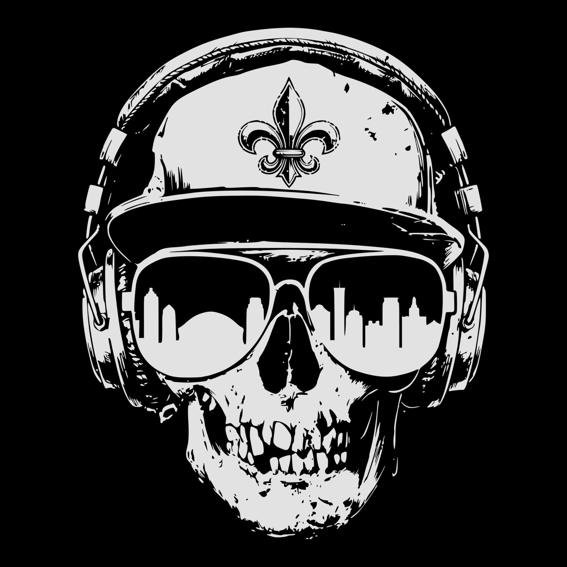 Nola Smile Tee Design Black