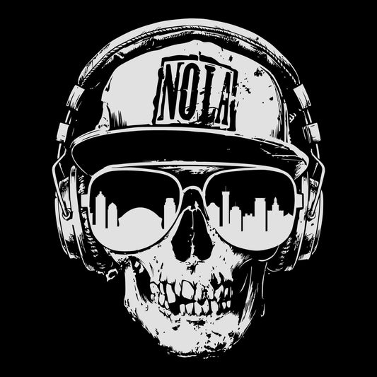 Nola Smile Tee Design Black