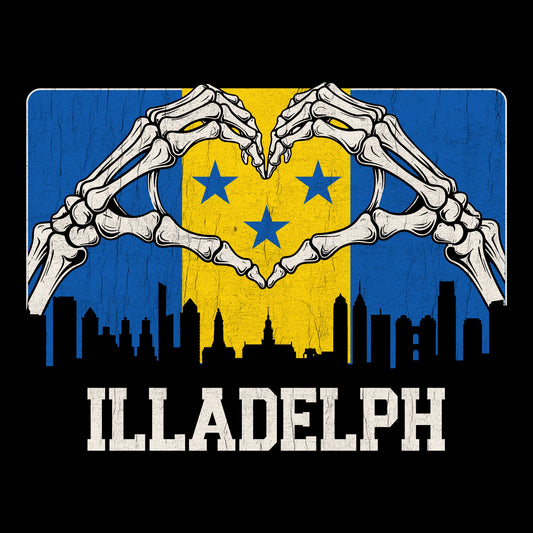 Illadelph Tee Design Black