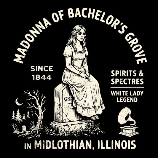 Bachelor's Grove Tee Design Black