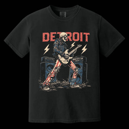 Detroit Hellraiser T-Shirt | Comfort Colors® 1717 Black