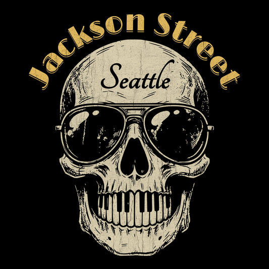 Jackson St. Tee Design Black