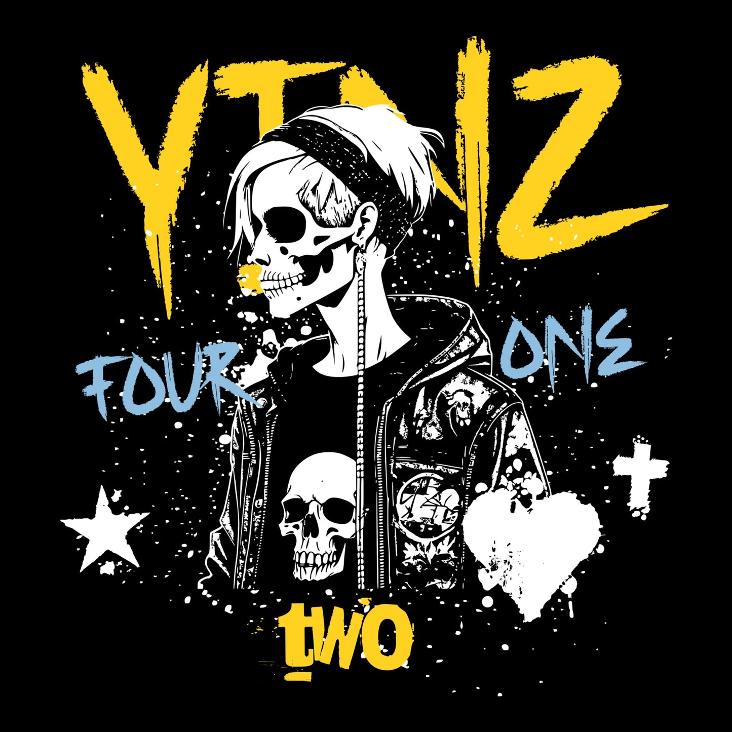 Yinzer Punk Tee Design Black