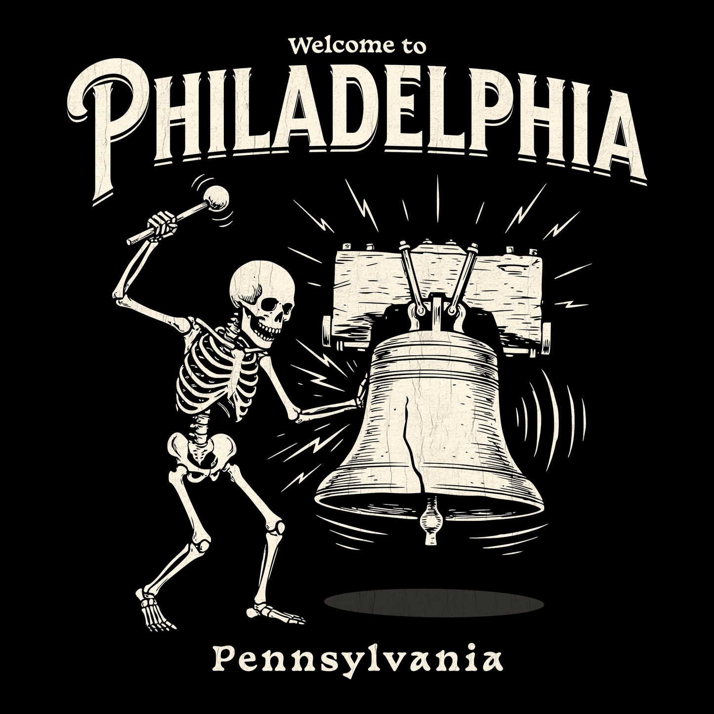 Bang Bell Tee Design Black