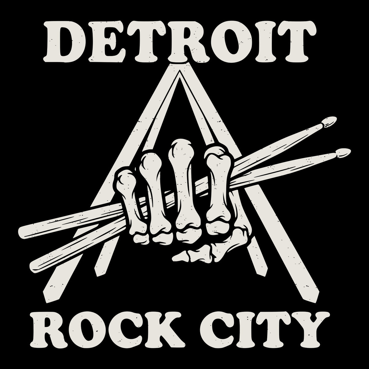 Joe's Sticks Tee Design Black
