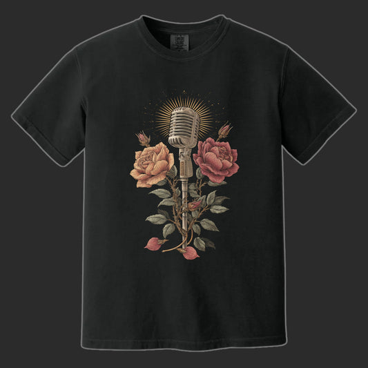 Mic Thorns T-Shirt | Comfort Colors® 1717 Black