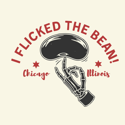 Flick the Bean! Tee Design Natural