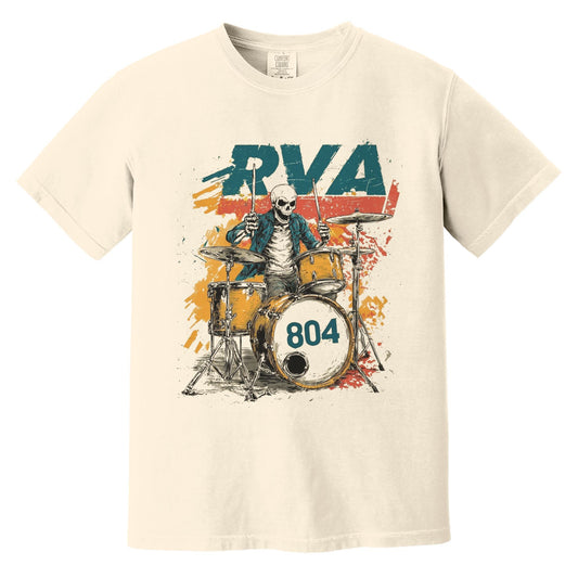 804 Drummer T-Shirt | Comfort Colors® 1717 Ivory