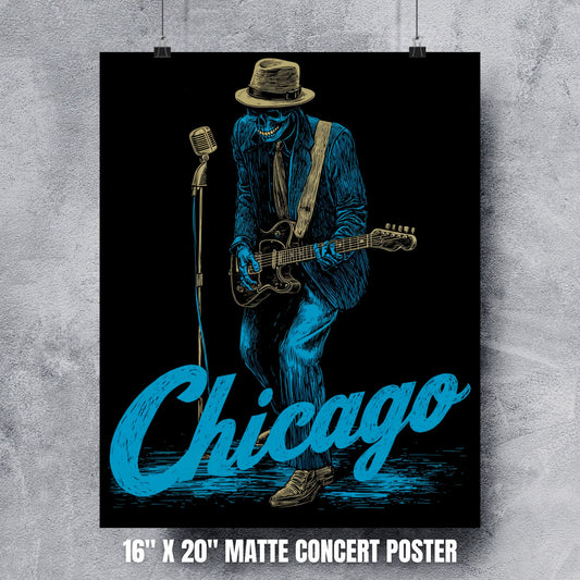 Chicago Waters Poster