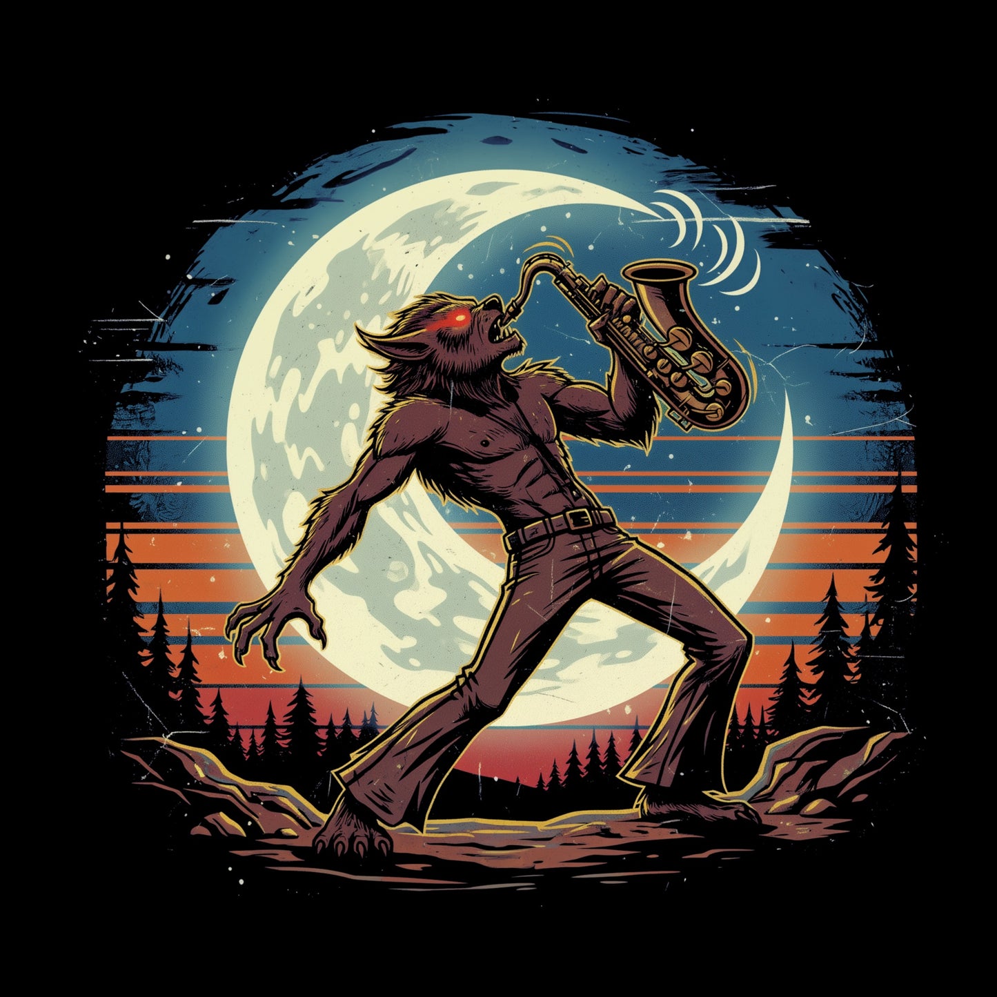 Howler Tee Design Black