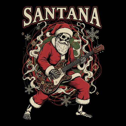 Santana Tee Design Black