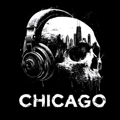 Chicago Vibes T-Shirt Design Black
