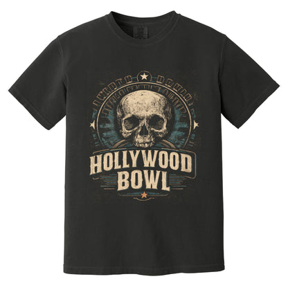 Hollywood Bowl T-Shirt | Comfort Colors® 1717 Black