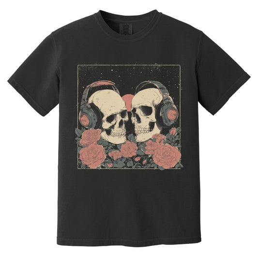 Silent Bloom T-Shirt | Comfort Colors® 1717 Black