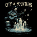 City of Fountains Tee Design Black