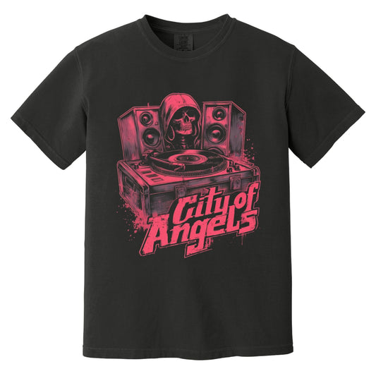 City of Angels T-Shirt | Comfort Colors® 1717 Black