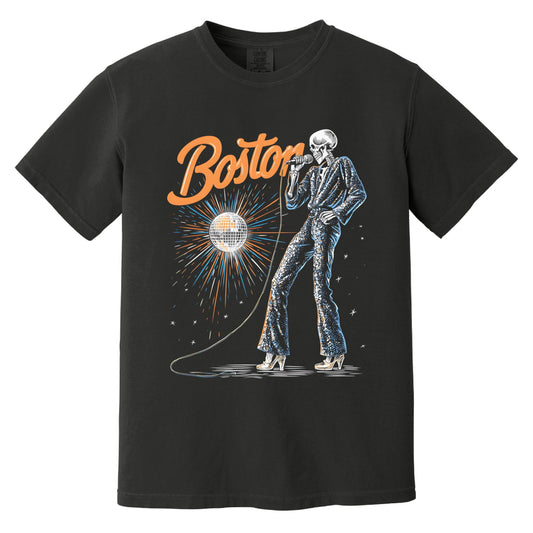 Boston Disco T-Shirt | Comfort Colors® 1717 Black