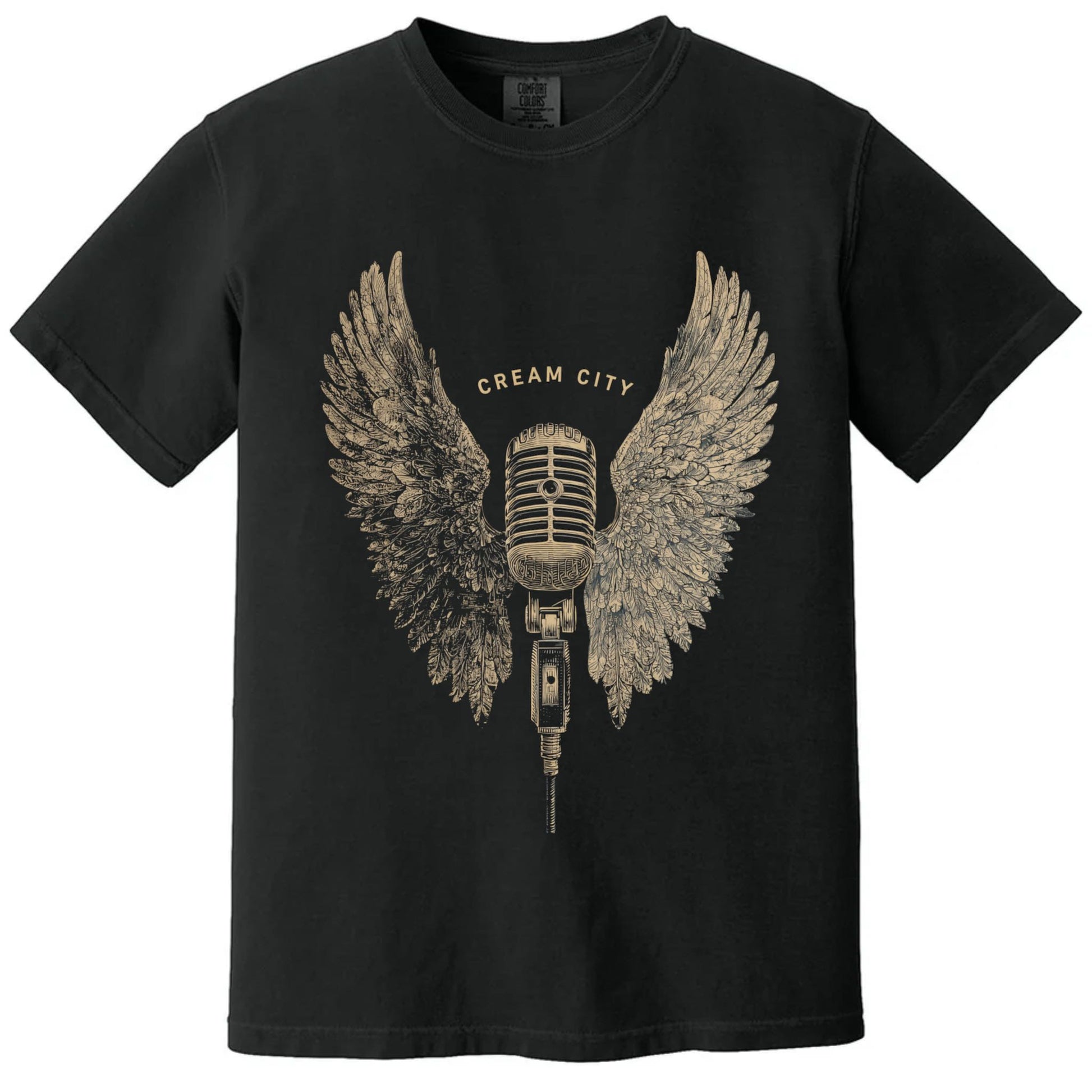 Cream City T-Shirt | Comfort Colors® 1717 Black