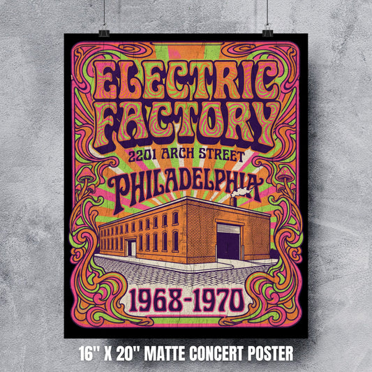 Electric Factory Poster