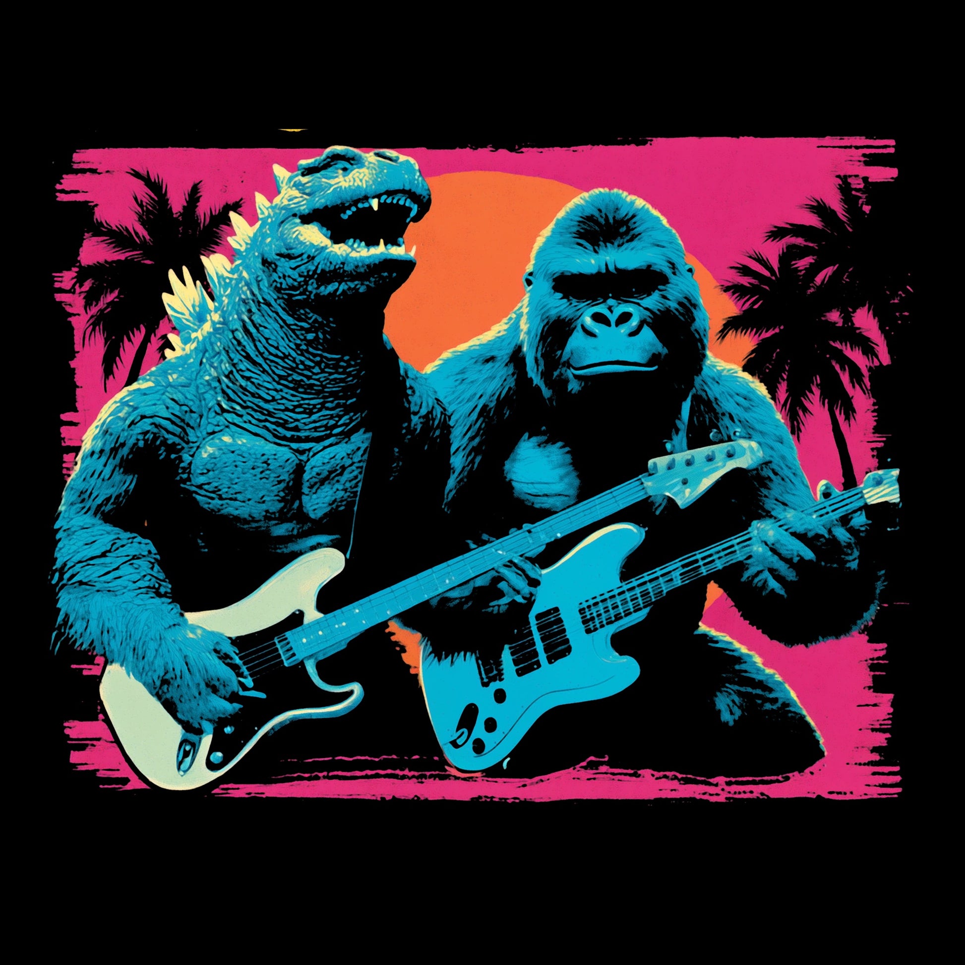 Monster Jam Tee Design Black