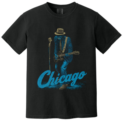 Chicago Waters T-Shirt | Comfort Colors® 1717 Black
