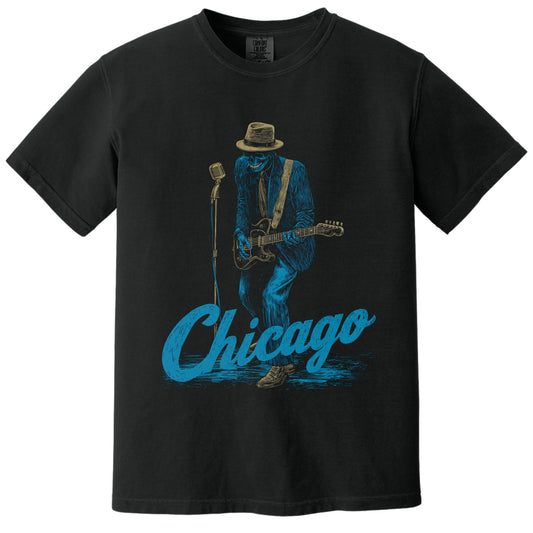 Chicago Waters T-Shirt | Comfort Colors® 1717 Black
