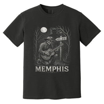 Memphis Lore T-Shirt | Comfort Colors Black