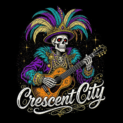 Crescent City Tee Design Black