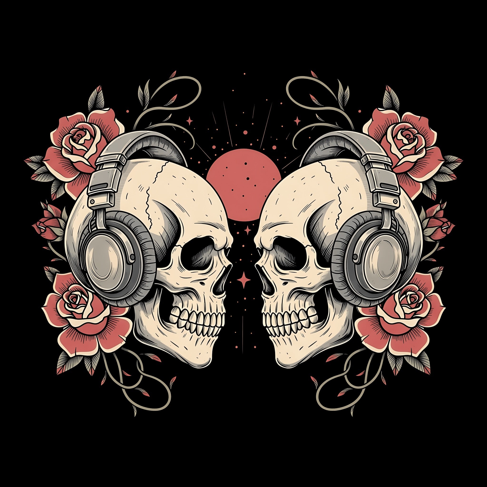 Modern Love Tee Design Black