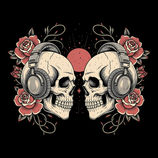 Modern Love Tee Design Black