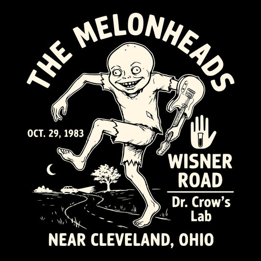 The Melonheads Tee Design Black