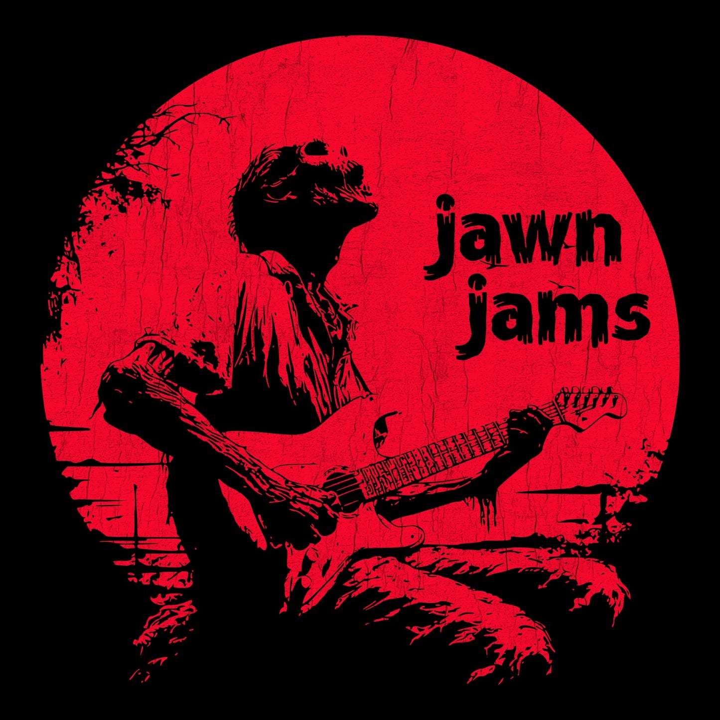 Jawn Jams Tee Design Black