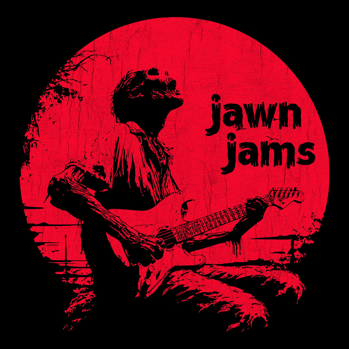 Jawn Jams Tee Design Black