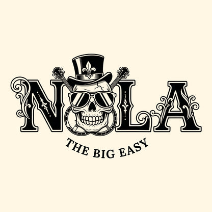 The Big Easy Tee Design Natural