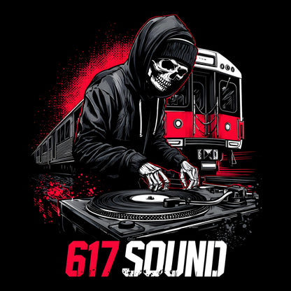 617 Sound T-Shirt Design Black